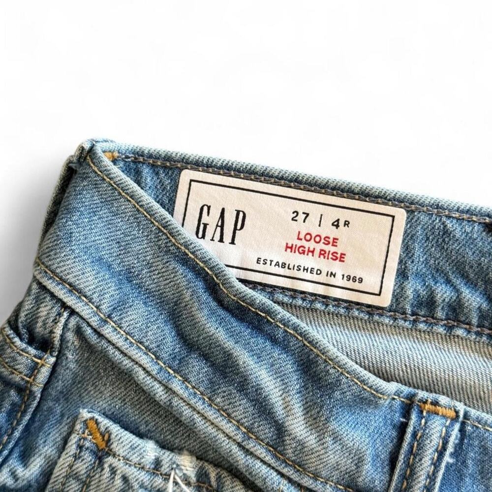 Gap high rise loose jeans